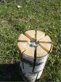 Holzfackeln