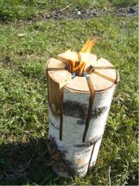 Holzfackeln